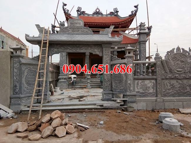 Địa chỉ thiết kế, xây cổng đá đẹp uy tìn chất lượng