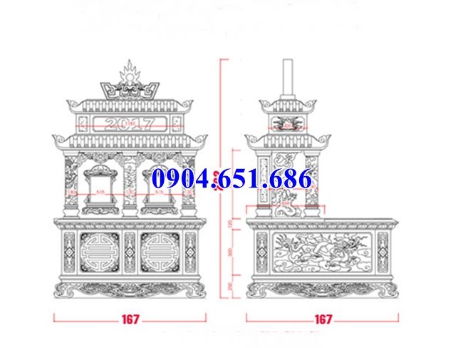 10 bản vẽ thiết kế lăng mộ đá đẹp  Mẫu lăng mộ đá Ninh Bình