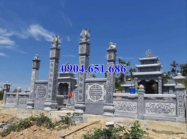 Mẫu cổng lăng mộ gia đình, dòng họ bán và lắp đặt tại Sài gòn và các tỉnh miền tây
