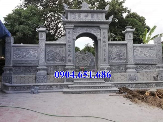 Mẫu cổng nghĩa trang gia đình, dòng tộc đẹp giá rẻ