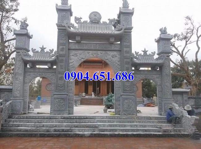 Mẫu cổng đá đẹp tại Gia Lai, Kon Tum, Lâm Đồng, Đắk Nông, Đắk Lắk