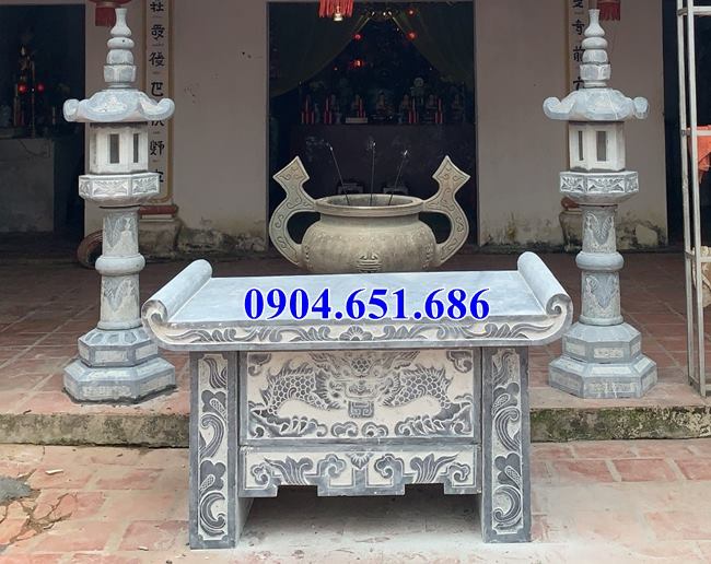 Kích thước bàn lễ đá chuẩn phong thủy