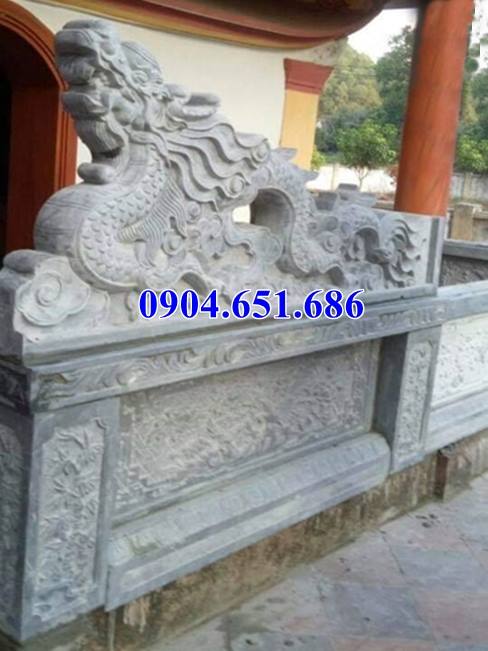 Mẫu rồng đá đình chùa thiết kế chuẩn phong thủy