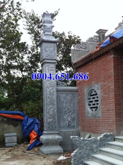 Địa chỉ bán cột đồng trụ đá tại Nghệ An, Hà Tĩnh  -  Mẫu cột đồng trụ đá đẹp