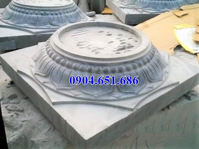 Mẫu đá kê cột tròn đẹp bán tại Bắc Ninh, Bắc Giang