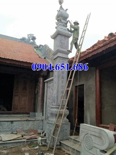 Giá cột đá đồng trụ nhà thờ họ tại Sơn La, Hòa Bình