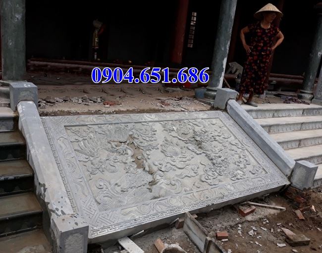 Mẫu chiếu rồng đá nhà thờ họ, từ đường bán tại Tuyên Quang