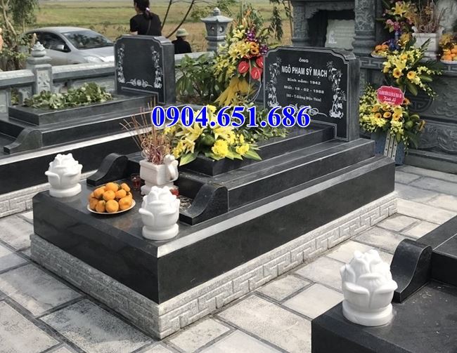 Mộ đá hoa cương đẹp