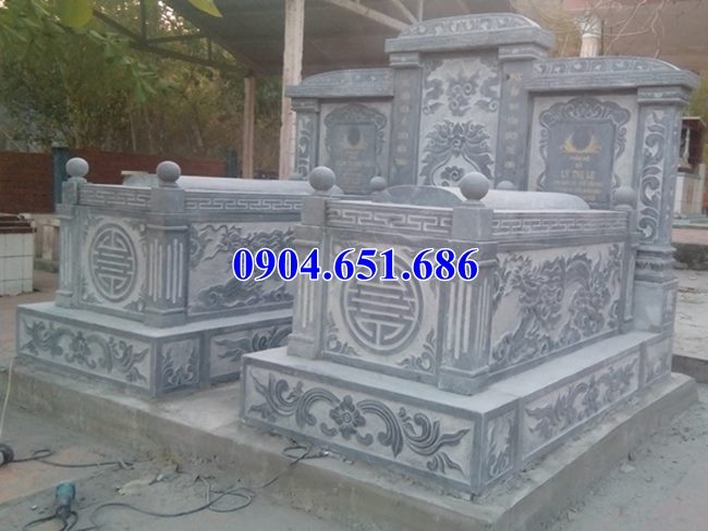 Địa chỉ bán, xây mộ đôi bằng đá đẹp giá rẻ tại các tỉnh Đông Bắc Bộ