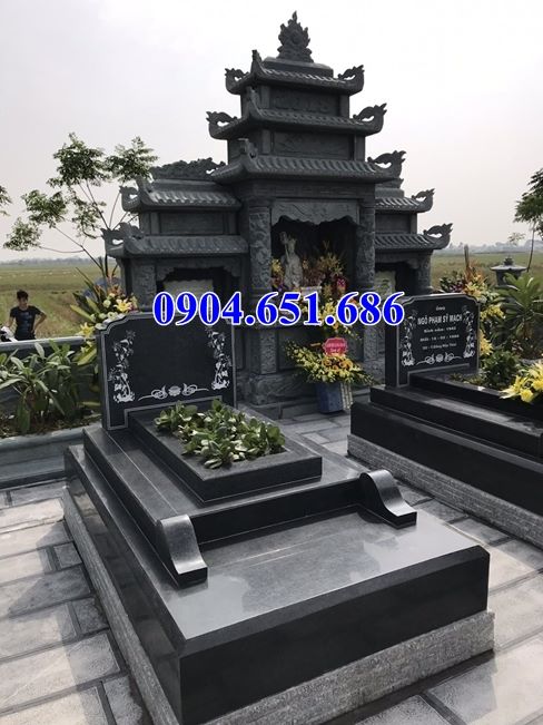 Mộ đá hoa cương Hải Dương – Địa chỉ bán mộ đá granite kim sa đẹp