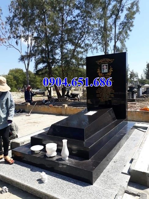 Địa chỉ bán mộ đá hoa cương granite kim sa đẹp tại Hải Dương