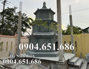 Bảo tháp đá đẹp để tro cốt hài cốt bán tại Tiền Giang - Mộ tháp mộ tháp tại Tiền Giang