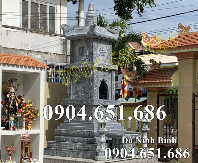 Địa chỉ bán, xây mộ tháp phật giáo bằng đá tại Long An uy tín