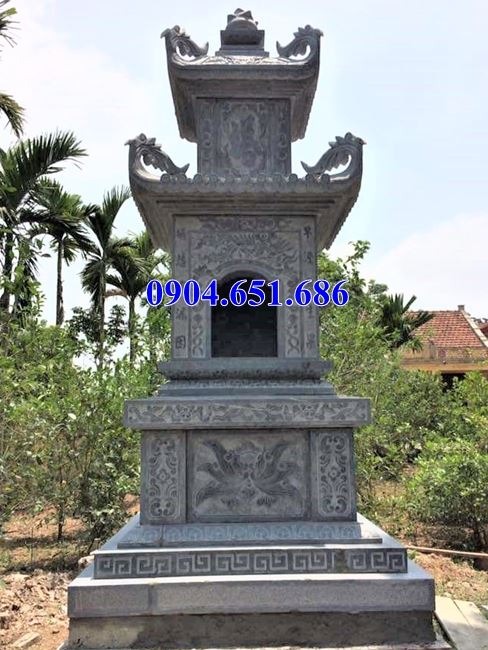 Mẫu mộ tháp đá tại Sài Gòn   Cơ sở làm mộ đá tháp phật giáo để tro cốt ở Sài Gòn