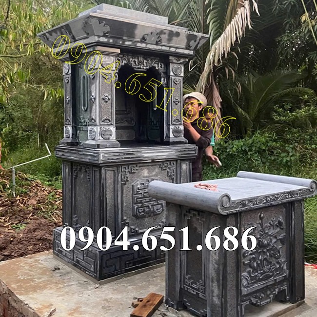 Mẫu am miếu thờ nhỏ đẹp bán tại An Giang, Trà Vinh - Bàn thờ thiên, tủ thờ thần linh tại An Giang, Trà Vinh