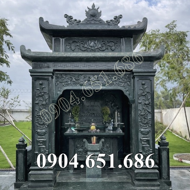 Mẫu am thờ đá đẹp thờ thần linh nghĩa trang, nhà mồ bán tại Tiền Giang, Bến Tre - Miếu thờ thần linh tại Tiền Giang, Bến Tre