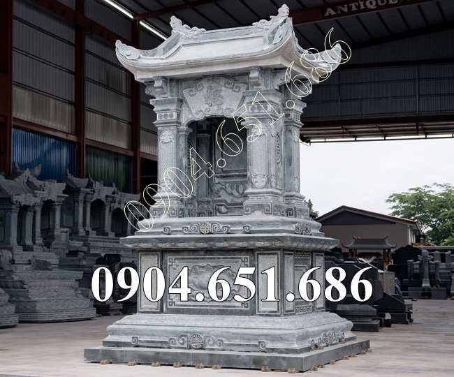 Mẫu am thờ đá đẹp thờ thần linh thổ địa, quan thần linh bán tại Vĩnh Long, Đồng Tháp - Miếu thờ ngoài trời tại Vĩnh Long, Đồng Tháp