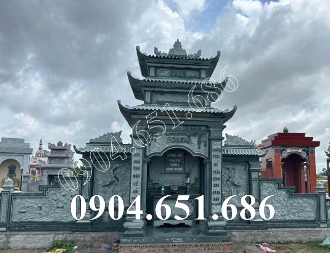 Mẫu am thờ thần linh nghĩa trang, nhà mồ gia đình bán tại An Giang, Trà Vinh - Am thờ để tro cốt gia đình, thờ thần linh tại An Giang, Trà Vinh