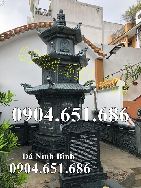 Mẫu bảo tháp phật giáo đẹp bán tại Tiền Giang - Bảo tháp để tro cốt, hài cốt tại Tiền Giang