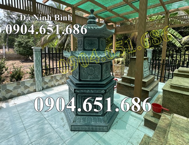 Mẫu mộ tháp đẹp bán tại Tiền Giang - Tháp đá đẹp để tro cốt, hài cốt tại Tiền Giang