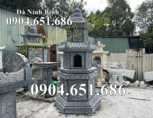 Mẫu tháp đá đẹp bán tại Tiền Giang 63TG – Tháp để tro cốt, hài cốt tại Tiền Giang