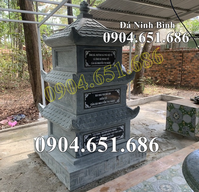 Mẫu tháp đá đẹp để tro cốt bán tại Tiền Giang - Tháp để thờ tro cốt tại Tiền Giang