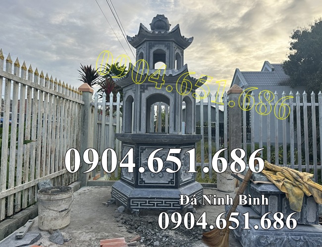 Mẫu tháp đá nhỏ đẹp bán tại Tiền Giang - Tháp mộ để tro cốt tại Tiền Giang