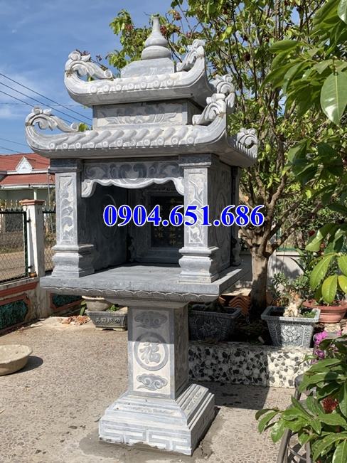 Mẫu am thờ đá đẹp ngoài trời bán tại Hà Nội – Cây hương ngoài trời