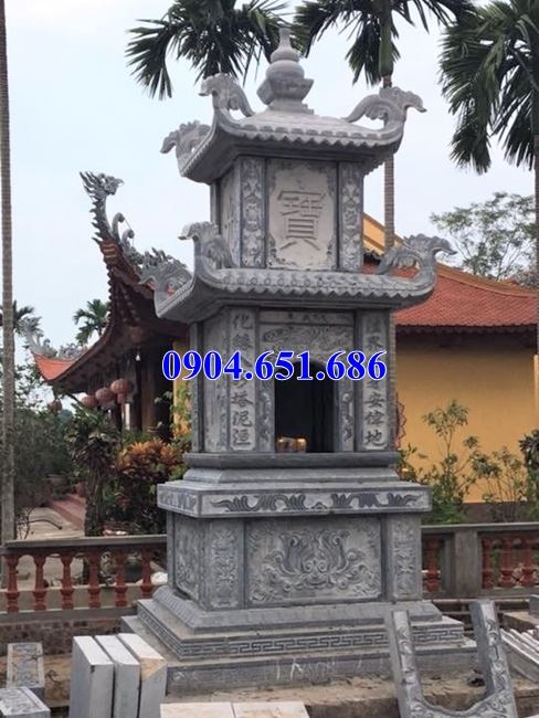 Mẫu tháp mộ đá phật giáo Sài Gòn cất để hài cốt đẹp