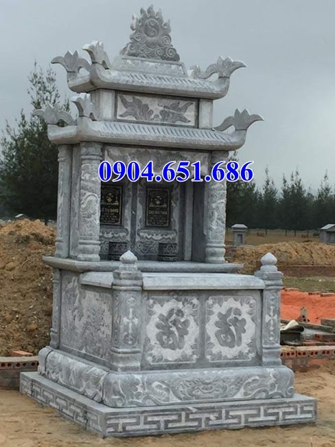 Địa chỉ bán mộ đá đôi gia đình đẹp ở Bình Thuận giá rẻ