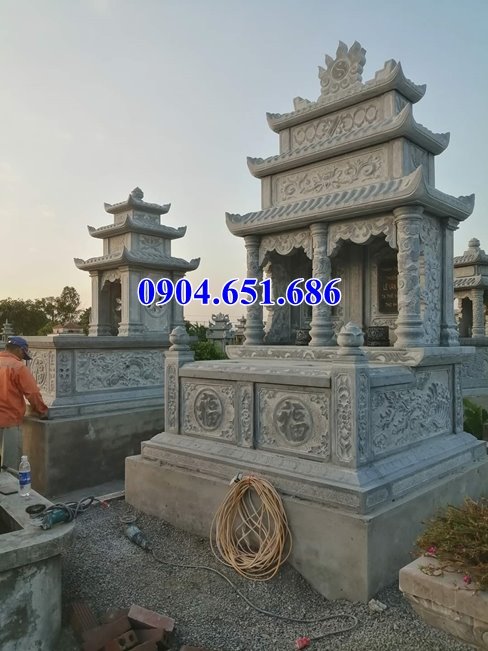 Địa chỉ bán, xây mộ đôi bằng đá đẹp tại Sơn La