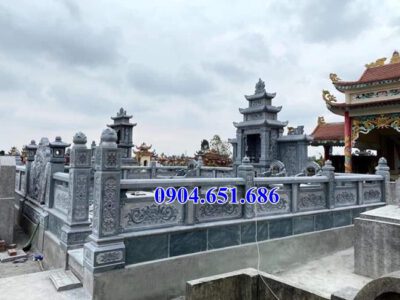 Mẫu lăng mộ đá gia đình bán tại Cao Bằng 04 – Khu lăng mộ gia đình