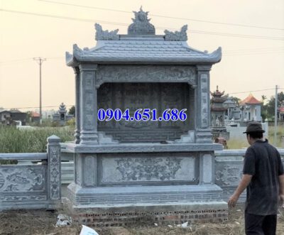 Mẫu lăng mộ đá đẹp bán tại Bắc Ninh 02 – Lăng thờ bằng đá đẹp
