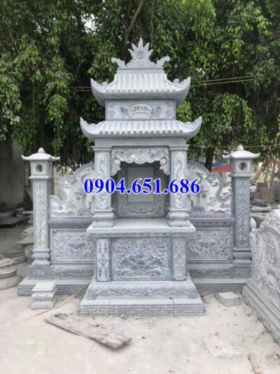 Mẫu lăng mộ đá đẹp bán tại Sơn La 01 – Lăng thờ đá đẹp