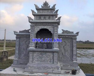 Mẫu lăng mộ đá đẹp bán tại Tuyên Quang 01 – Lăng thờ đá đẹp