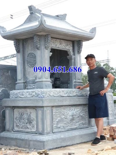 Mẫu lăng mộ đá để tro cốt bán tại Đồng Nai 03 – Am thờ để tro cốt