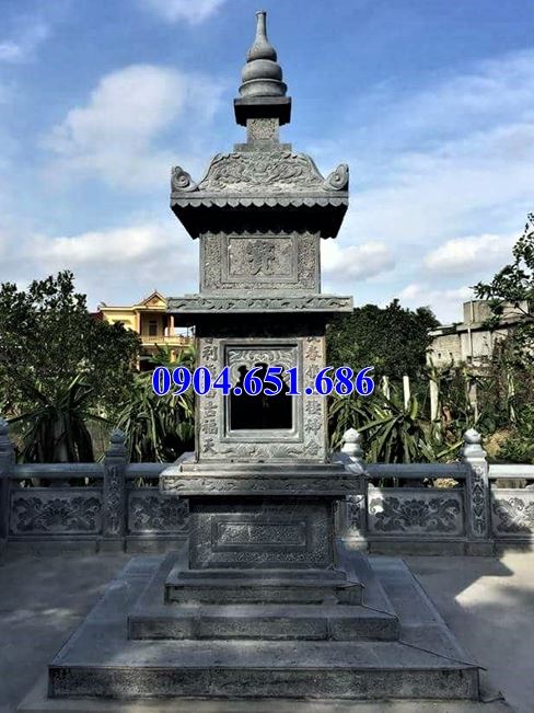 Giá mộ đá hình tháp phật giáo để tro cốt bán ở Bà Rịa Vũng Tàu