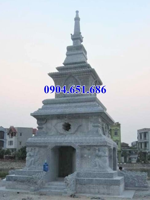 Giá mộ đá tháp phật giáo để tro cốt bán ở Thừa Thiên Huế
