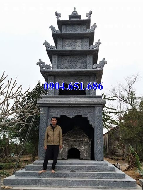 Giá xây mộ đá tháp phật giáo để tro cốt, hài cốt tại Thừa Thiên Huế