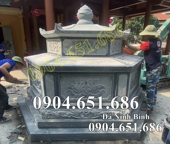 Mẫu bảo tháp để tro cốt bằng đá khối đẹp bán tại Sài Gòn, Hồ Chí Minh - Tháp thờ cốt tại Sài Gòn