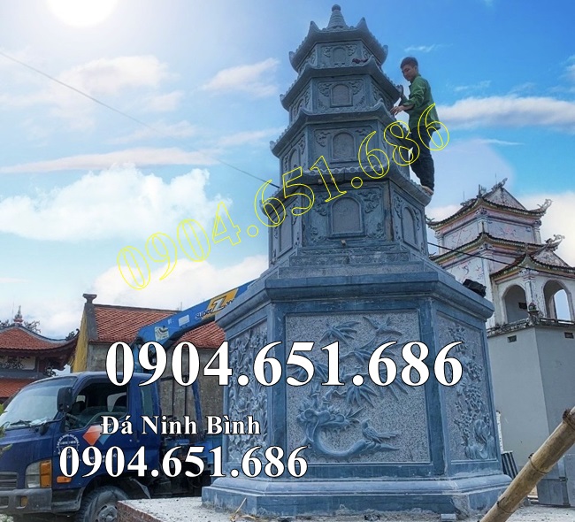 Mẫu bảo tháp đẹp xây để tro cốt, hài cốt bán tại Sài Gòn, TP Hồ Chí Minh - Tháp đá tại Sài Gòn