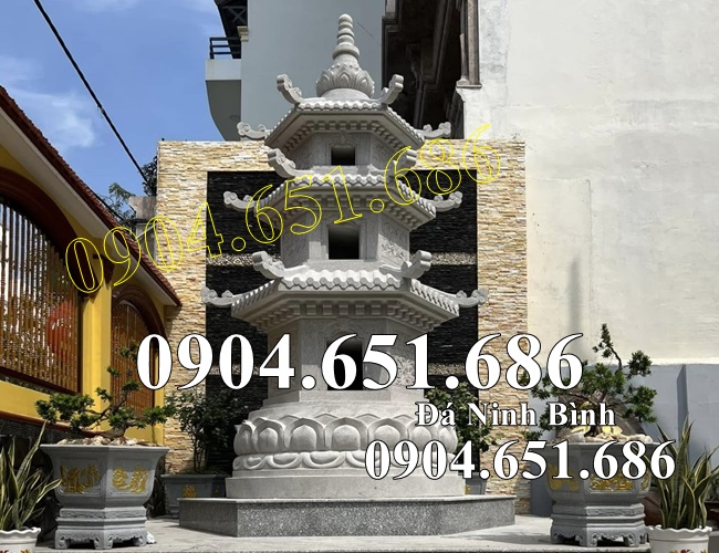 Mẫu lăng mộ tháp đá đẹp bán tại Sài Gòn, Hồ Chí Minh - Tháp mộ để tro cốt tại Sài Gòn