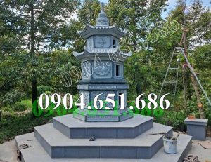 Mẫu mộ tháp đá đẹp bán tại An Giang 6768 – Tháp đá để tro cốt tại An Giang, Kiên Giang