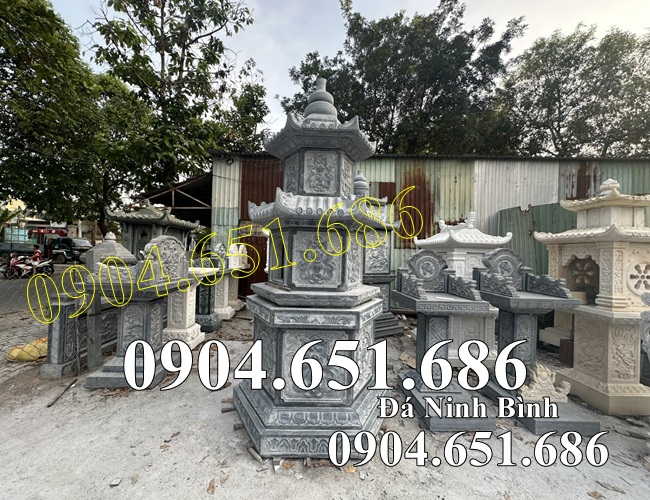 Mẫu mộ tháp đá đẹp để tro cốt, hài cốt bán tại An Giang – Tháp để tro cốt tại An Giang