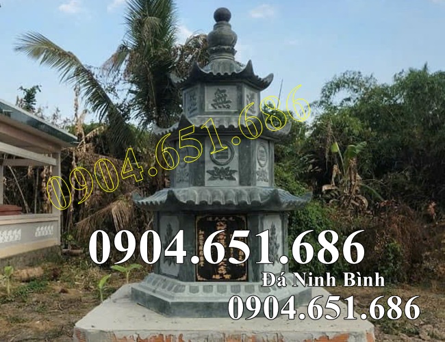 Mẫu mộ tháp đẹp để tro cốt, hài cốt đá khối bán tại Sài Gòn, Hồ Chí Minh - Tháp đá đẹp để tro cốt tại Sài Gòn