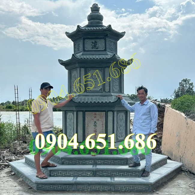 Mẫu tháp đá đẹp để tro cốt, hài cốt bán tại An Giang - Tháp để tro cốt tại An Giang