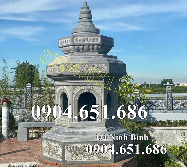 Mẫu tháp đá khối đẹp bán tại Sài Gòn, Hồ Chí Minh - Tháp mộ để tro cốt tại Sài Gòn