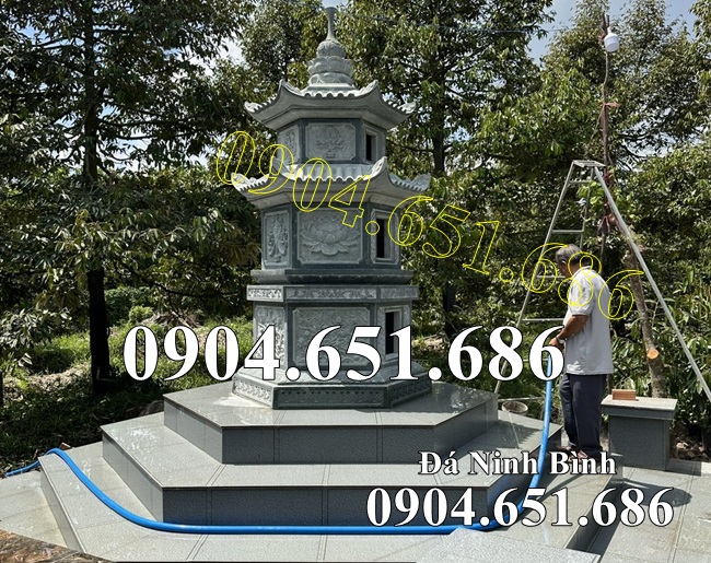 Mẫu tháp đá phật giáo đẹp bán tại Sài Gòn, Hồ Chí Minh - Tháp để tro cốt tại Sài Gòn