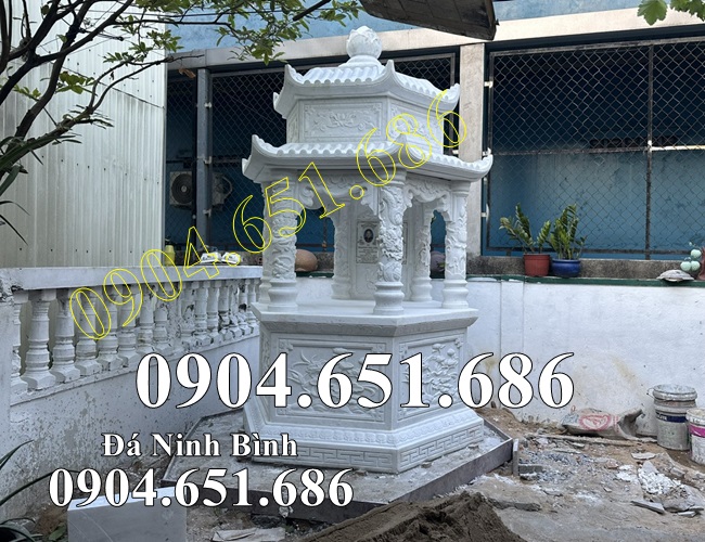 Mẫu tháp đá trắng đẹp bán tại Sài Gòn, Hồ Chí Minh - Tháp để tro cốt tại Sài Gòn