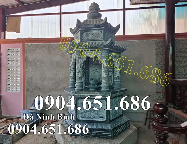 Mẫu tháp đá xanh rêu đẹp bán tại Sài Gòn, Hồ Chí Minh - Tháp đá để tro cốt tại Sài Gòn
